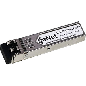 Enet Solutions, Inc. E1MG-SX-ENC ENET Ruckus (Anteriormente Brocade) Compatible E1MG-SX Conforme TAA SFP 1000BASE-SX Funcionalmente Idéntico 850nm Conector LC Dúplex