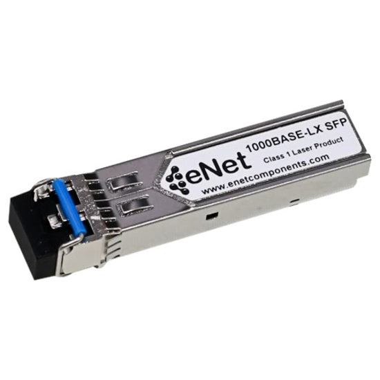 Enet Solutions, Inc. MGBLH1-ENC ENET Compatible con Linksys MGBLH1 Conforme a TAA Funcionalmente Idéntico 1000BASE-LX SFP 1310nm 10km Conector LC Dúplex