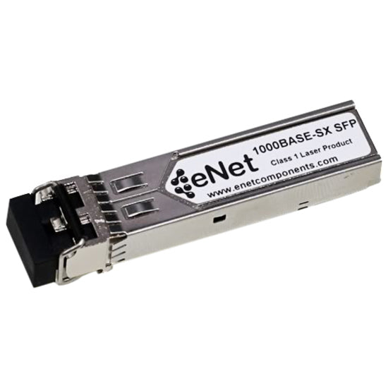 Enet Solutions, Inc. GLC-SX-MM-RGD-ENC ENET Compatible Cisco GLC-SX-MM-RGD TAA Compliant Funcionalmente Idéntico 1000BASE-SX SFP 850nm 550m DOM Enabled Duplex LC Connector Temperatura Industrial
