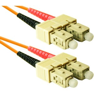 Enet Solutions, Inc. SC2-10M-ENC ENET 10M SC/SC Duplex Multimode 62.5/125 OM1 or Better Orange Fiber Patch Cable 10 meter SC-SC Individually Tested