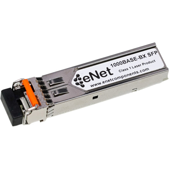 Enet Solutions, Inc. GLC-BX-D-ENC ENET Compatible Cisco GLC-BX-D Conforme TAA Funcionalmente Idéntico 1000BASE-BX-D SFP Bi-Di Tx1490nm/Rx1310nm 20km Conector LC Simple
