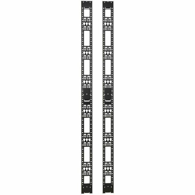 Eaton SRVRTBAR45 Tripp Lite by Eaton Barras de gestión de cables verticales para gabinete de servidor de 45U