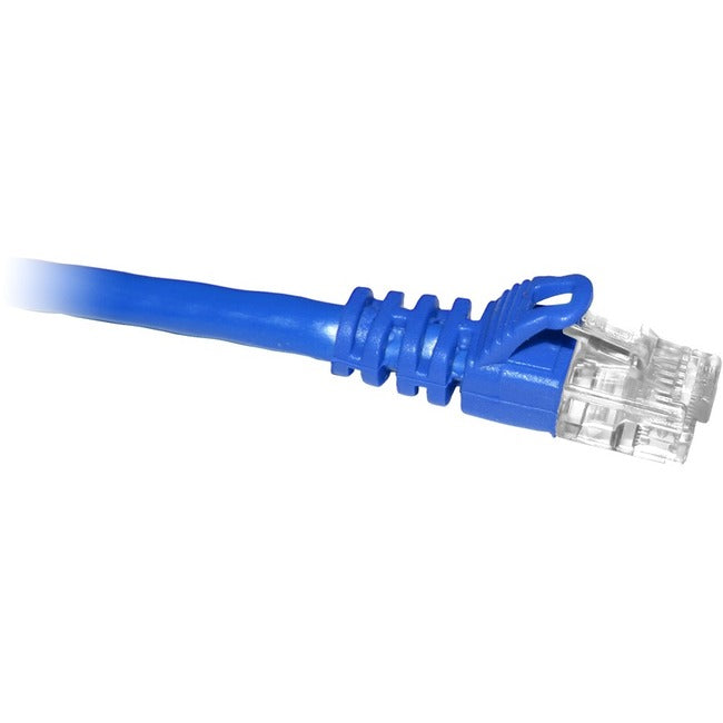 Enet Solutions, Inc. C6-BL-25-ENC Cable de conexión ENET Cat6 azul de 25 pies con bota moldeada sin enganche (UTP) Cable de conexión de red de alta calidad RJ45 a RJ45 - 25Ft