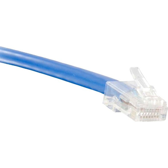 Enet Solutions, Inc. C6-BL-NB-25-ENC ENET Cat6 Azul 25 Pies Sin Bota (Sin Bota) (UTP) Cable de Parche de Red de Alta Calidad RJ45 a RJ45 - 25Ft