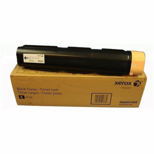 Xerox 006R01668 Cartucho de Tóner Negro Xerox Genuino Xerox&reg; D136