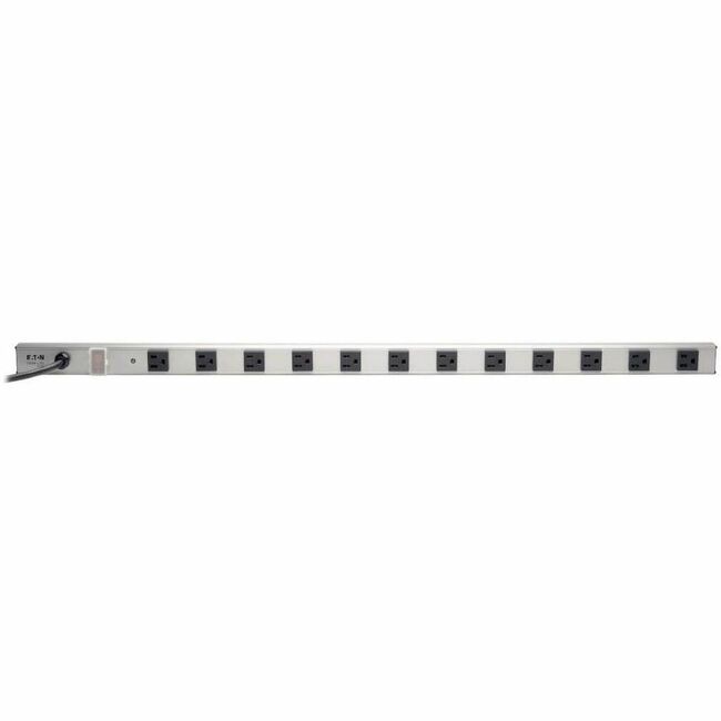 Eaton PS361220 Tripp Lite by Eaton 12-Outlet (10-15A & 2-20A) Vertical Power Strip 120V 20A 15 ft. (4.57 m)Cord 5-20P 36 in.