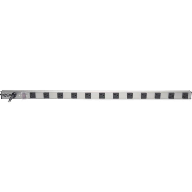 Eaton SS361220 Tripp Lite Series Regleta de 12 Salidas con Protección contra Sobretensiones, (10-15A & 2-20A), Cable de 15 ft. (4.57 m), 1650 Joules, largo de 36 in.