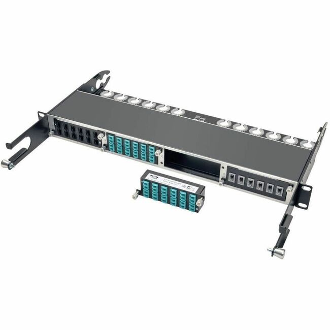 Eaton N484-12LC Tripp Lite by Eaton Cassette Pass-Through de Alta Densidad 10GbE con 12 Conexiones LC Duplex