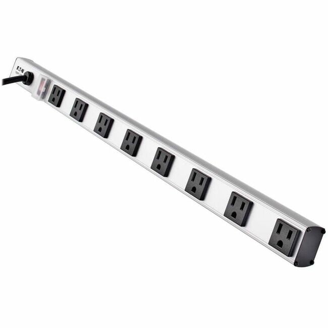 Eaton PS2408RA Tripp Lite by Eaton Regleta de Energía Vertical con 8 Salidas en Ángulo Recto 120V 15A Cable de 15 ft. (4.57 m) 5-15P 24 in.