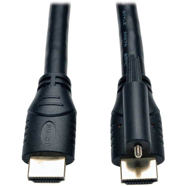 Eaton P569-010-LOCK Cable HDMI de Alta Velocidad Eaton Tripp Lite Series con Ethernet y Conector de Bloqueo, UHD 4K, 24AWG (M/M), 10 ft. (3.05 m)