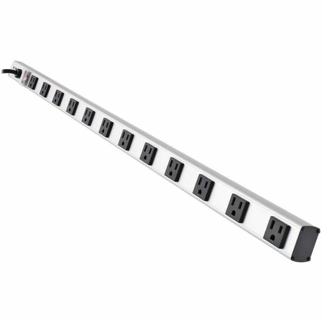 Eaton PS3612RA Tripp Lite Series 12 Right-Angle Outlet Vertical Power Strip, 120V, 15A, 15 ft. (4.57 m) Cord, 5-15P, 36 in.