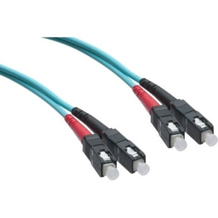 Axiom AXG92746 Cable de Fibra Óptica Dúplex Multimodo SC/SC 10G OM3 50/125 1m - Compatible TAA