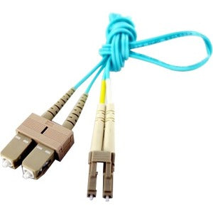 Axiom LCLCB4PAP15-AX LC/LC BENDnFLEX Platinum MMD OM4 50/125 Plenum Bend Insensitive Fiber 15m