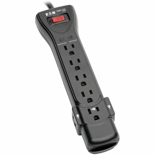 Eaton SUPER725B Tripp Lite by Eaton Protect It! Supresor de Picos de 7 Salidas Cable de 25 pies 2160 Julios Carcasa Negra