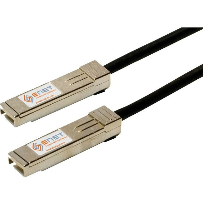 Enet Solutions, Inc. XDACBL3M-ENC Cable Direct-Attach SFP+ 10GBASE-CU Compatible con Intel ENET XDACBL3M Cumplimiento TAA Funcionalmente Idéntico (DAC) Pasivo 3m
