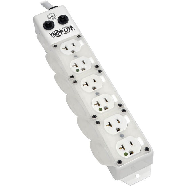 Eaton PS615HG20AOEM Tripp Lite Series Safe-IT UL 1363A Medical-Grade Power Strip for Patient-Care Vicinity, 6x 20A Hospital-Grade Outlets, 15 ft. (4.57 m) Cord