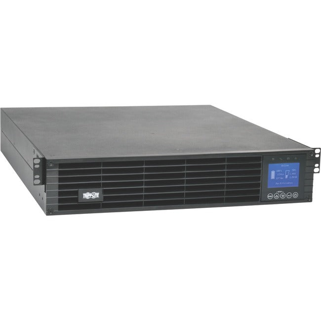 Eaton SU3000LCD2UHV Tripp Lite by Eaton UPS 208/240V 3000VA 2.7kW Double-Conversion UPS - 8 Outlets Extended Run Card Slot LCD USB DB9 2U