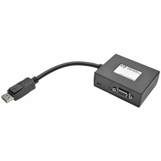 Eaton B157-002-VGA Tripp Lite Series Hub DisplayPort a VGA de 2 puertos, DP1.2, TAA