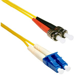 Enet Solutions, Inc. STLC-SM-10M-ENC ENET 10M ST/LC Duplex Single-mode 9/125 OS1 or Better Yellow Fiber Patch Cable 10 meter ST-LC Individually Tested