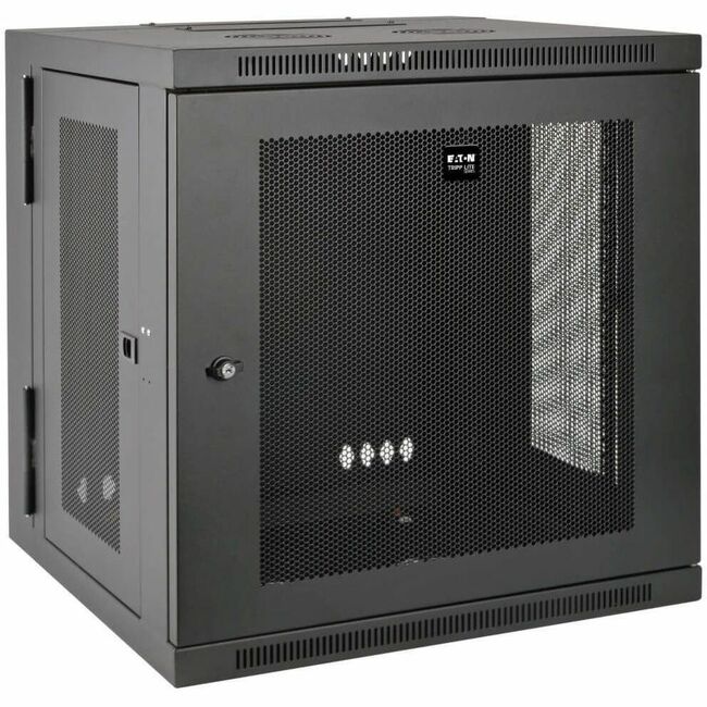 Eaton SRW12USDP Tripp Lite by Eaton Gabinete Servidor Montado en Pared Recinto Rack 12U Puerta Bisagra Oscilante Profundo
