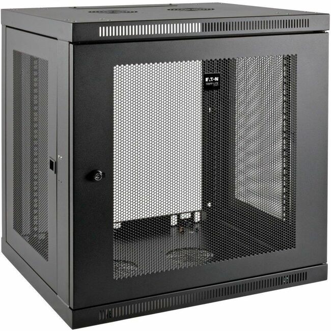 Eaton SRW12UDP Tripp Lite by Eaton SmartRack 12U Low-Profile Switch-Depth-Plus Wall-Mount Small Rack Enclosure