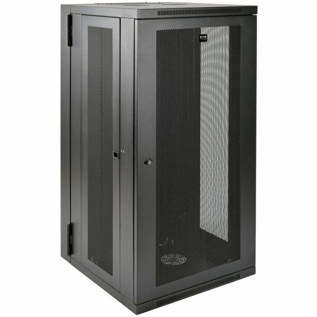 Eaton SRW26USDP Tripp Lite by Eaton SmartRack 26U UPS-Depth Wall-Mount Half-Height Rack Enclosure Hinged Back