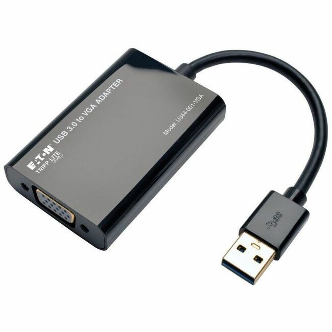 Eaton U344-001-VGA Adaptador Eaton Tripp Lite Series USB 3.0 SuperSpeed a VGA, 512MB SDRAM - 2048x1152, 1080p