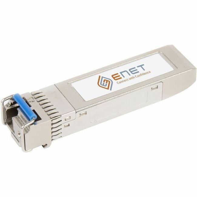 Enet Solutions, Inc. SFP-1G10ALC-ENC Moxa Compatible SFP-1G10ALC - Functionally Identical 1000BASE-BX Bi-Di SFP 1310nm TX/1550nm RX 10km w/DOM Single-mode Simplex LC