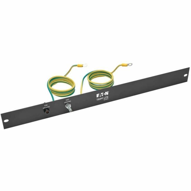 Eaton SRGROUNDPANELBC Panel de Conexión a Tierra ESD Tripp Lite by Eaton para Gabinete de Servidor de Bastidor/Marco Abierto 1U