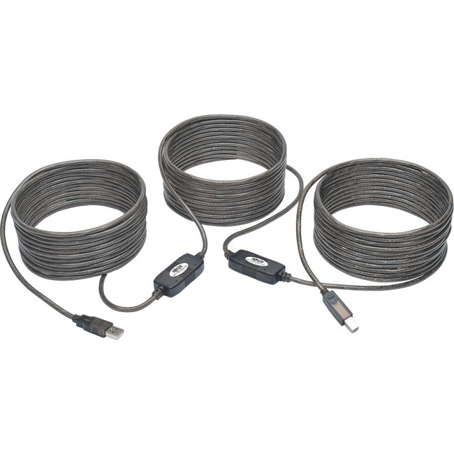Eaton U042-050 Cable Repetidor Activo USB 2.0 A a B Serie Eaton Tripp Lite (M/M), 50 ft. (15.24 m)