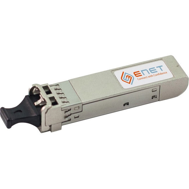 Enet Solutions, Inc. 10G-SFPP-ER-ENC ENET Ruckus (Anteriormente Brocade) Compatible 10G-SFPP-ER Cumple con TAA SFP+ 10GBASE-ER Funcionalmente Idéntico 1550nm 40km DOM Duplex LC Multimodo