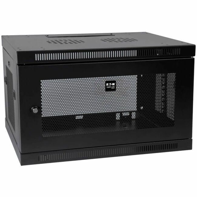 Eaton SRW6UDP Tripp Lite by Eaton SmartRack 6U Low-Profile Switch-Depth-Plus Wall-Mount Mini Rack Enclosure