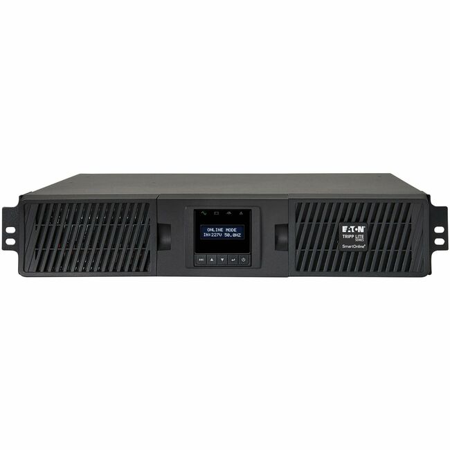 Eaton SUINT1500LCD2U Tripp Lite by Eaton UPS SmartOnline 208/230V 1500VA 1.35kW UPS de Conversión Doble - 6 Salidas Ranura de Tarjeta de Ejecución Extendida LCD USB DB9 2U