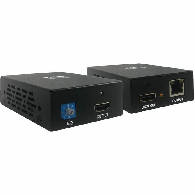 Eaton B126-1A1-POC Tripp Lite Series HDMI over Cat5/6 Extender Kit, Box-Style Transmitter/Receiver for Video/Audio, PoC, Up to 125 ft. (38 m), TAA
