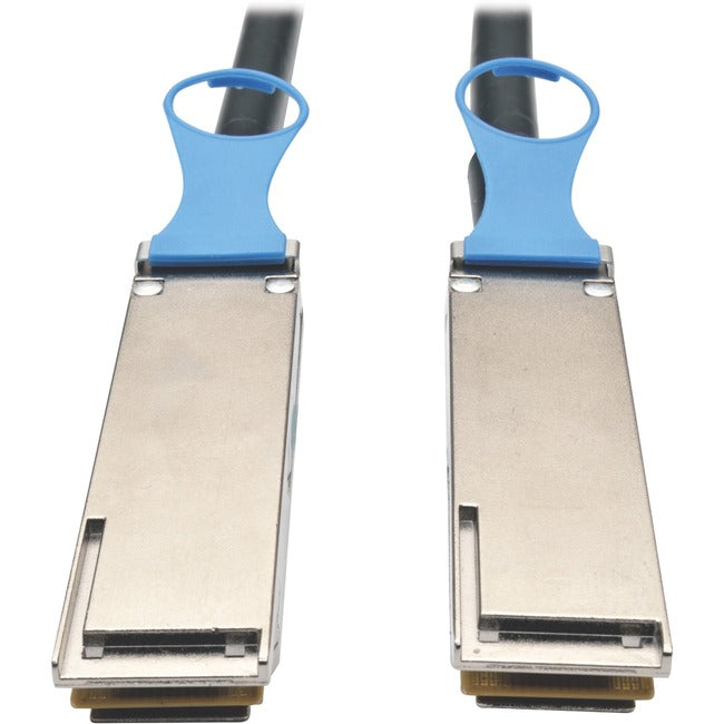 Eaton N282-03M-28-BK Tripp Lite by Eaton Cable DAC Cobre QSFP28 a QSFP28 100Gbe Pasivo InfiniBand QSFP-100G-CU3M Compatible 10ft