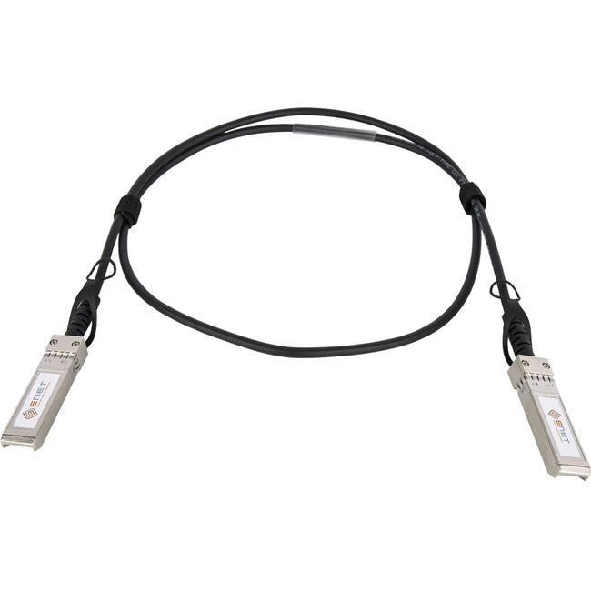 Enet Solutions, Inc. SFP-10GE-DAC-3M-ENC Cable Twinaxial Compatible con Juniper ENET SFP-10GE-DAC-3M Cumplimiento TAA 10GBASE-CU Pasivo Conforme con Funcionalidad Idéntica, Ensamblaje Cable SFP+ 30AWG 3m Cobre
