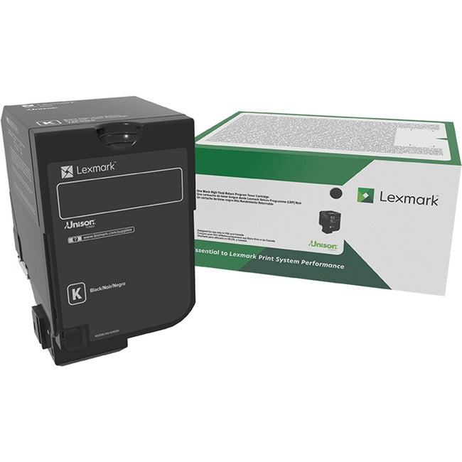 Lexmark 84C0HYG Cartucho de Tóner Láser Original Lexmark Unison Rendimiento Alto - Amarillo - 1 Unidad