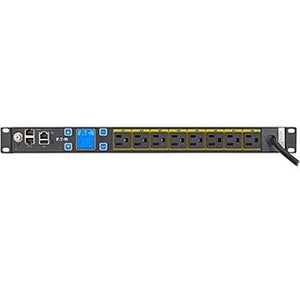 Eaton EMIT08-10 PDU de Entrada Medida en Rack 1.44 kW máx 100-127V 1U 5-15P Monofásico PDU