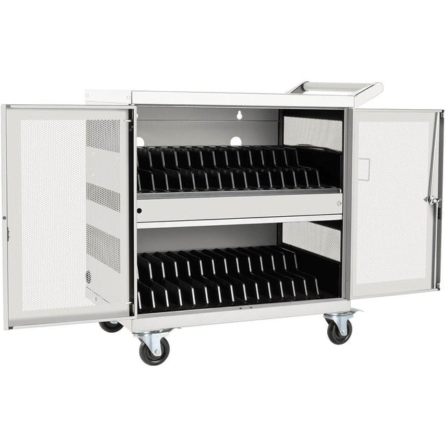 Eaton CSC32USBW Carrito de Carga Multidevice Eaton Tripp Lite Series, 32 Puertos USB, iPad y Tablets Android, Opción de Montaje en Pared, Blanco