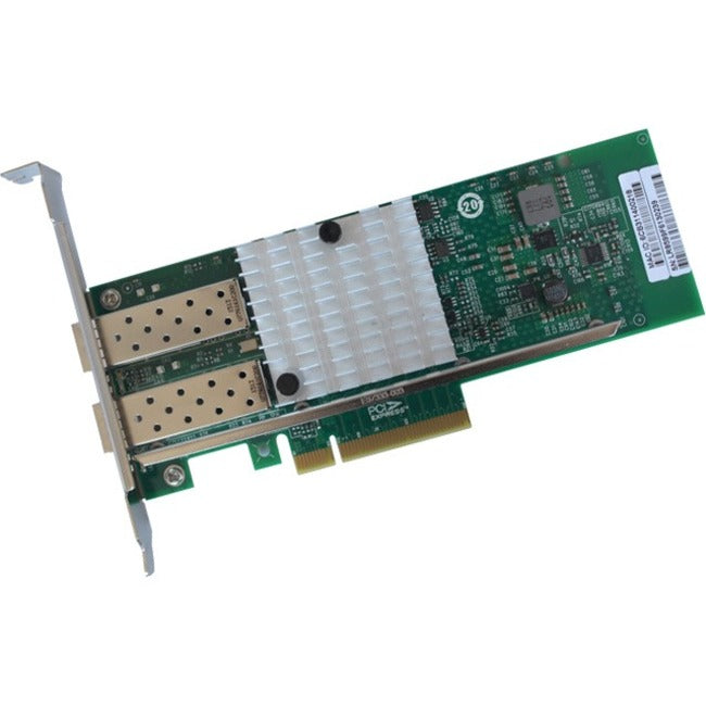 Enet Solutions, Inc. T520-CR-ENC Chelsio Compatible T520-CR - Tarjeta de Interfaz de Red (NIC) PCI Express x8 2x Puertos SFP+ Abiertos Basada en Chipset Intel 82599