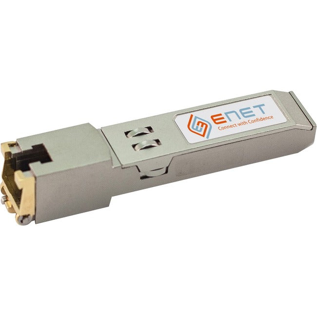 Enet Solutions, Inc. GLC-TE-ENC ENET Compatible Cisco GLC-TE Cumplimiento TAA Funcionalmente Idéntico 10/100/1000BASE-T SFP Cobre 100m Conector RJ45 Temp. Extendida
