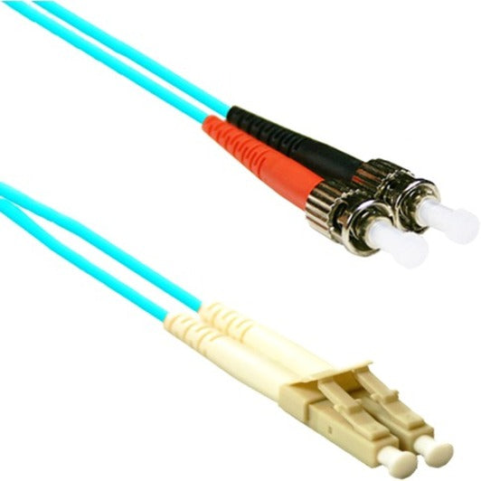 Enet Solutions, Inc. STLC-10G-2M-ENC ENET 2M ST/LC Duplex Multimode 50/125 10Gb OM3 or Better Aqua Fiber Patch Cable 2 meter ST-LC Individually Tested