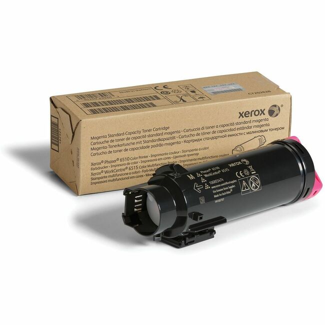 Xerox 106R03474 Cartucho de tóner Magenta de capacidad estándar genuino Xerox Phaser® 6510, WorkCentre® 6515 (1000 páginas) - 106R03474