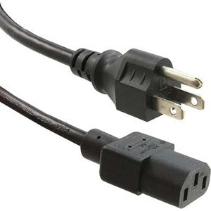 Enet Solutions, Inc. N515-C13-25F-ENC Cable de Alimentación Externa ENET 5-15P a C13 25ft Negro NEMA 5-15P a IEC-320 C13 10A 25'