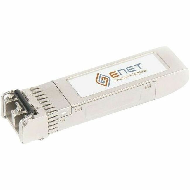 Enet Solutions, Inc. 407-BBOK-ENC ENET Dell Compatible 407-BBOK TAA Compliant Functionally Identical 1/10GBASE-SX/SR Dual-Rate SFP+ 850nm 300M DOM Multimode Duplex LC Connector