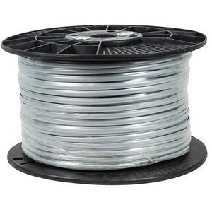 Monoprice, Inc. 952 Monoprice Cable de 4 Conductores, Trenzado, Plateado - 1000 pies
