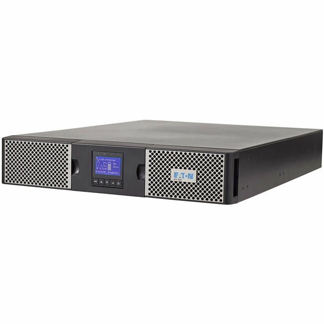Eaton 9PX700RT 9PX 700VA 630W 120V Online Double-Conversion UPS - 5-15P, 8x 5-15R Outlets, Cybersecure Network Card Option, Extended Run, 2U Rack/Tower