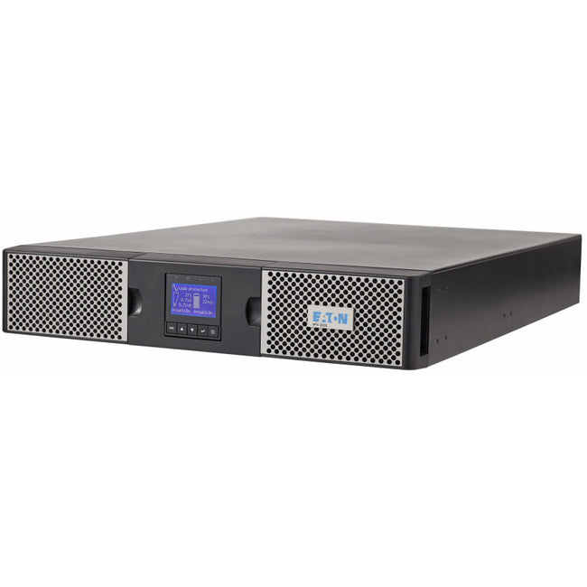 Eaton 9PX1500RTN 9PX 1500VA 1350W 120V Online Double-Conversion UPS - 5-15P, 8x 5-15R Outlets, Cybersecure Network Card, Extended Run, 2U Rack/Tower