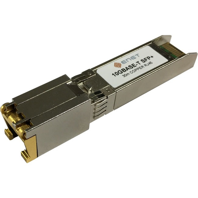 Enet Solutions, Inc. JD089B-10G-ENC ENET Cat6a/Cat7 RJ-45 Distancia máxima de cableado de 30m. Para usar en conmutadores HP 800, 1000, 5000 y 6000, No para usar en conmutadores Procurve