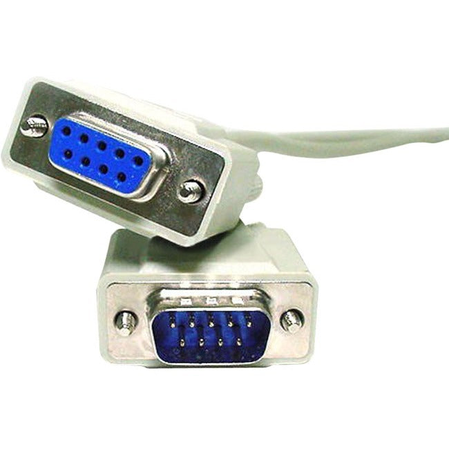 Monoprice, Inc. 447 Monoprice Cable moldeado DB 9 M/F de 100 pies